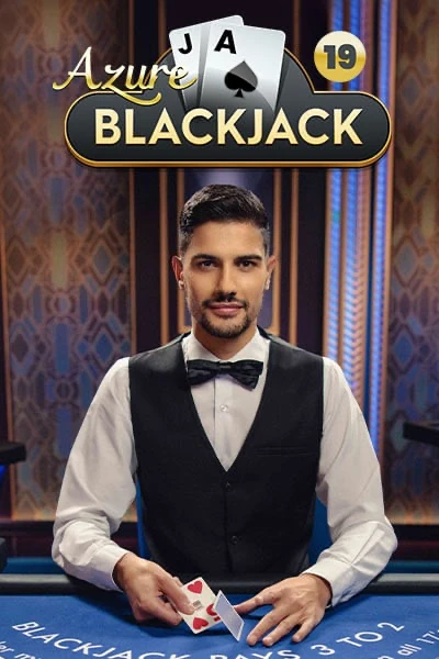 Azure Blackjack 19 — live blackjack van Pragmatic Play