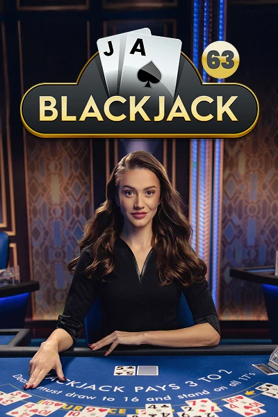Blackjack 63 — live blackjack van Pragmatic Play