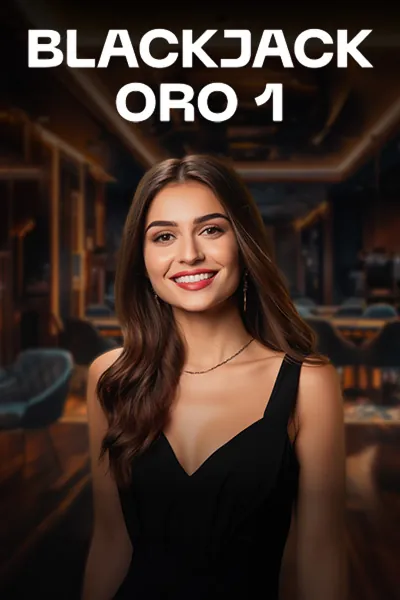 Blackjack Oro 1 — live blackjack van Bombay Live