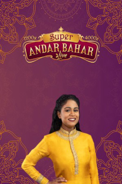 Super Andar Bahar — live game show van Ezugi