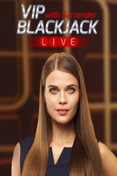 VIP Blackjack with Surrender — live blackjack van Ezugi