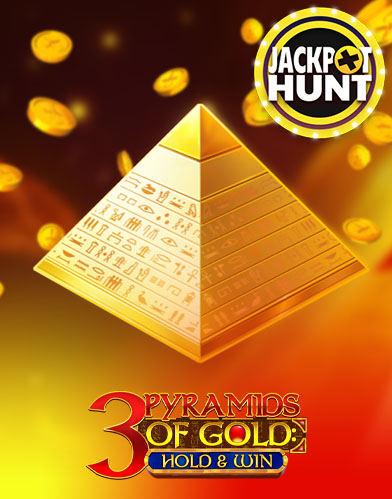 3 Pyramids of Gold Hold & Win progressieve jackpot gokkast