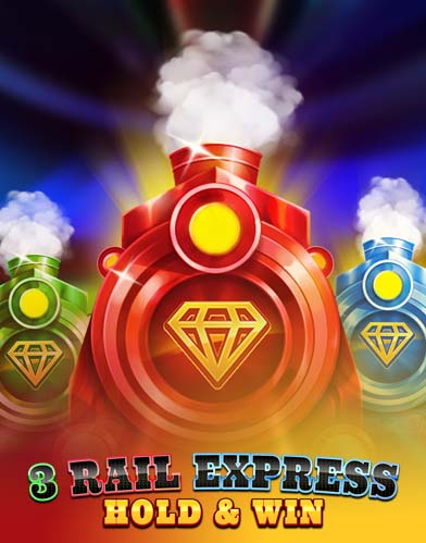 3 Rail Express Hold & Win progressieve jackpot gokkast